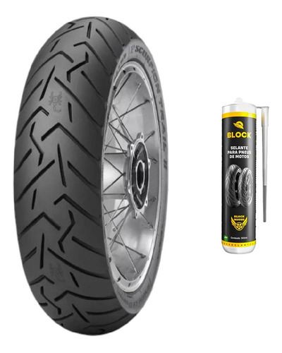 Pneu 140/80r17 69v Tl Scorpion Trail 2 Pirelli + Selante