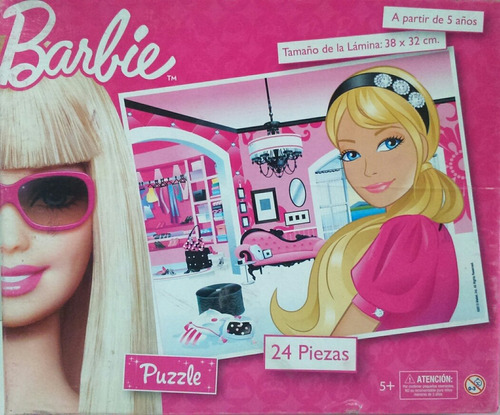 Puzzle Rompecabezas De Barbie 38x32cm Super Oferta!