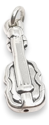 Dije Plata Inflada Guitarra 2 Grs