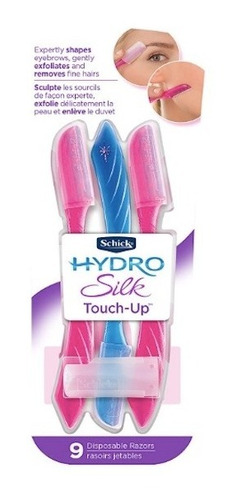 Imagen 2 de 9 de 9 Afeitadora Cejas Vello Cara Dermaplaning Schick Hydro Silk