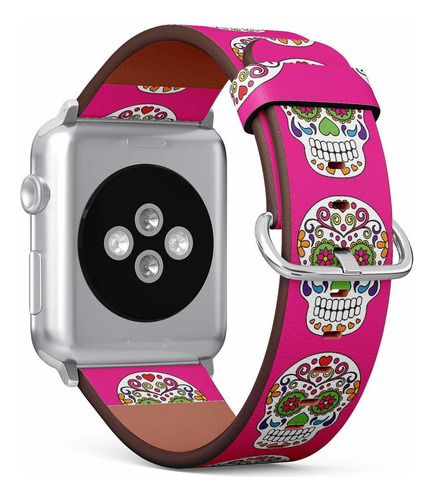 Day Of The Deal Sugar Skull Correa De Pulsera De   Esta...