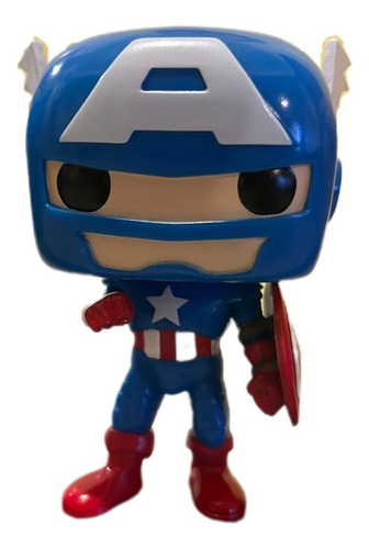 Funko Pop Capitán América A Través De Las Edades. Pack 5 Pz.