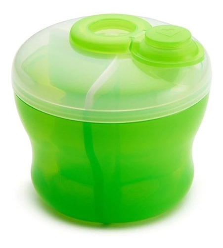 Porta Leite Em Pó Munchkin ® Verde 266 Ml Com 3 Divisões