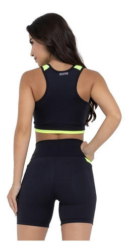 Top Basic Neon Fitnez® - Cor Verde