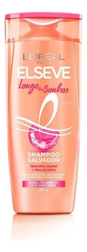 Kit C/ 2 Shampoo Elseve Longo Dos Sonhos 200ml L'oreal Paris