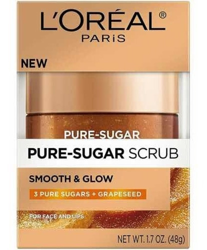 Exfoliante L'oreal Paris Pure Sugar