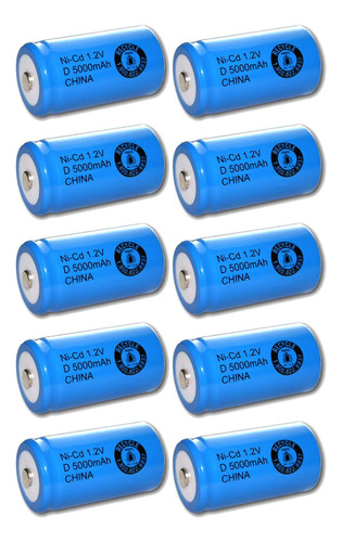 Exell Nicd Bateria Recargable Boton Superior