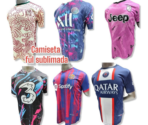 Camiseta Deportiva Ful Sublimada 