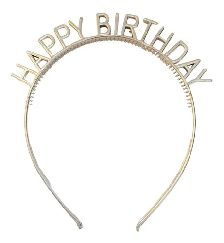 Cintillos Happy Birthay Feliz Cumpleaños | Cuotas sin interés