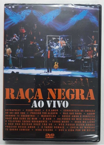 Dvd - Raça Negra - Ao Vivo  