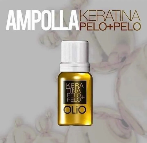 Caja 9 Ampollas Keratin A Olio Alisado 18ml