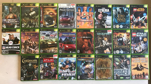 Colección De Juegos Xbox Original