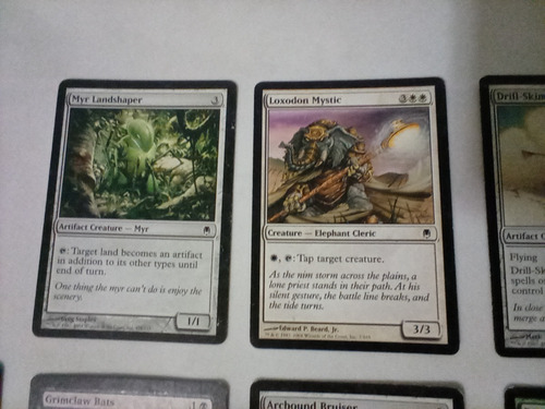 Magic The Gathering Lote De 18 Cartas Mtg Darksteel Del 2004 (Usado)