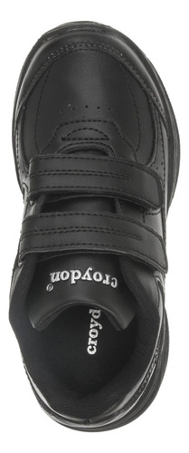Imagen 6 de 8 de Zapatos Colegial 11 New Negro Para Niño Y Niña Croydon