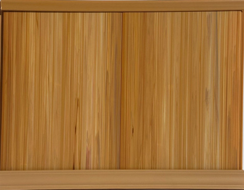 Forro De Pvc Liso Colorido Cor Madeira C/ 4,00m (0,80m²)