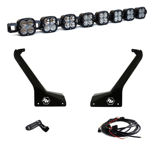 Barra Led Jeep Wrangler Jl Jt 8 Faros Xl Baja Designs 2018 +