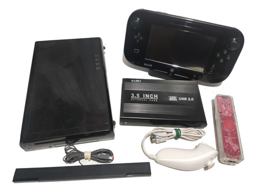 Nintendo Wii U Personalizada Completa 500gb Con Juegos