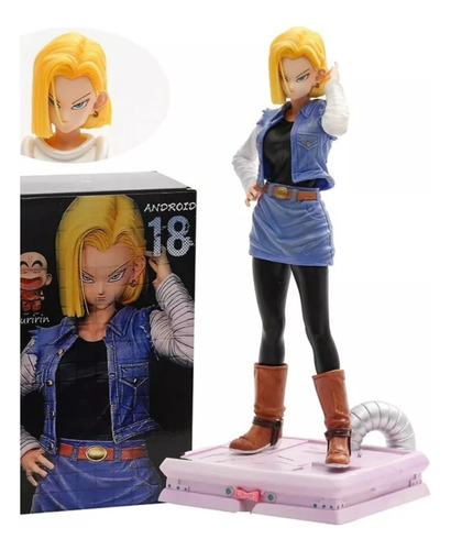 Androide 18 (lazuli). Y Krillin
