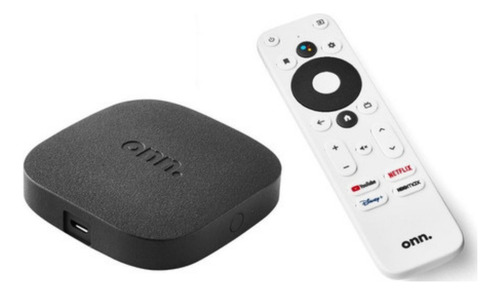Onn. Tv Box Watch Onn 4k Negro Estándar