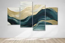 Comprar Cuadro Moderno Políptico 146x90cm Abstractos Living