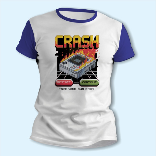 Remeras Gamer Estampados Originales Talles Adultos - 7508