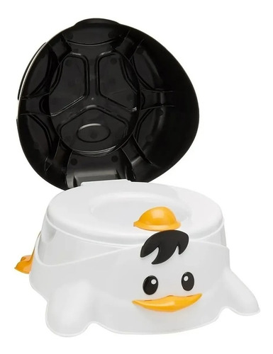 Baño Entrenador De Bebe Prinsel Pinguino 4 En 1 Banquito