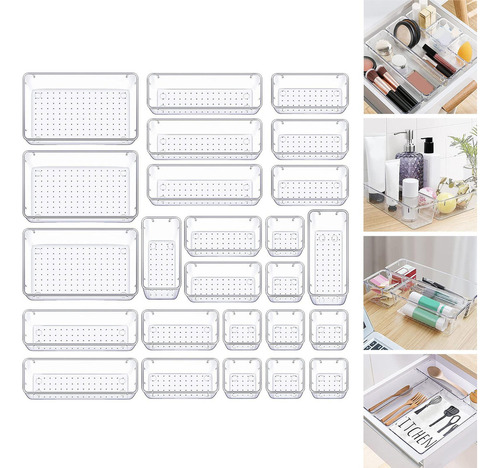 Juego De Organizadores De Cajones, Caja De Almacenamiento