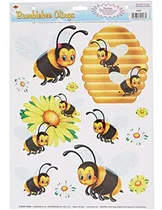 Comprar Beistle 54427 Bumblebee Clings, 12 Por 17 Pulgadas