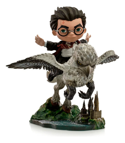 Harry Potter And Buckbeak Minico Iron Studios