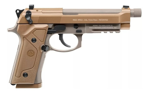 Pistola Beretta M9a3 Co2 Umarex 16tiros El Jabali