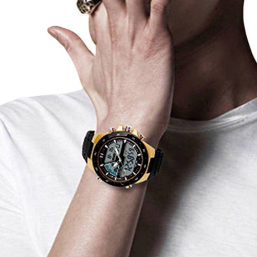 Relogios Masculinos De Pulso Frete Grátis Barato Dourado