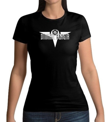 Playera Dimmu Borgir Death Cult Pentagrama Mujer