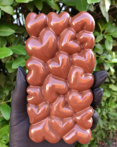 Molde Silicona Tableta Corazones Repostería Chocolate Cocina Sin Eleccion
