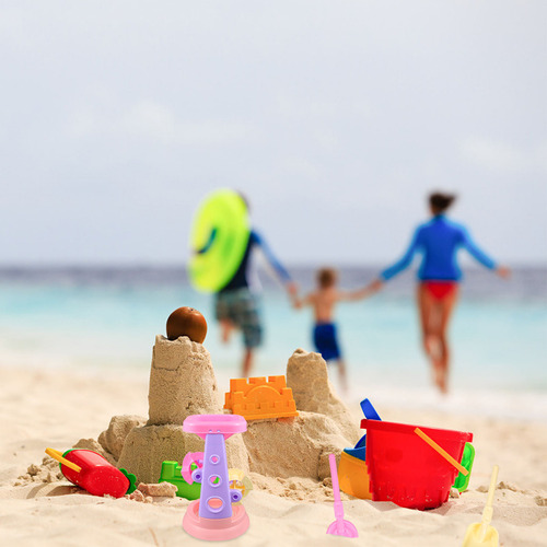 Juego De 8 Divertidos Juguetes De Playa Para Cavar En La Pla