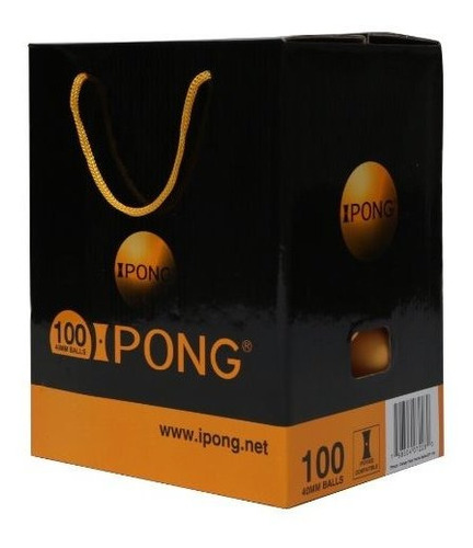Ipong Juego De Bolas De Tenis De Mesa (100 Count Calidad De