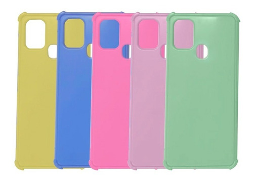 Funda Reforzada Color Esquineros Para Samsung A21s