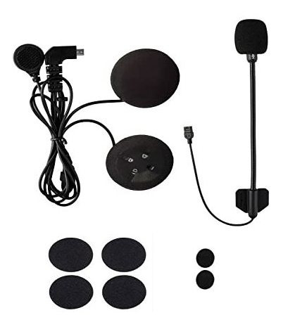 Imagen 2 de 4 de Microfono Intercomunicacion Bluetooth Audifono 5 Pin Vb