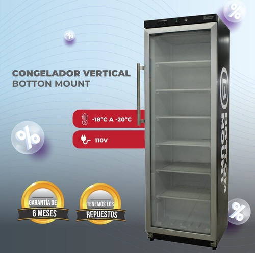 Congelador Vertical Bottom Mount