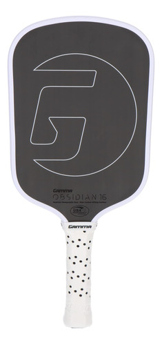 Gamma Paleta De Pickleball De Obsidiana, Carbono Crudo, Gir.