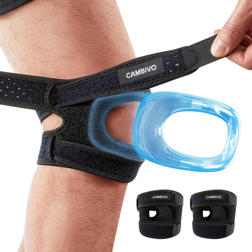 Cambivo Paquete De 2 Rodilleras Para Rótula Para Hombres Y