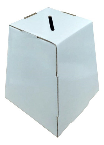 Urna De Papelão Com 17 Cm De Altura - Kit Com 10 Unidades
