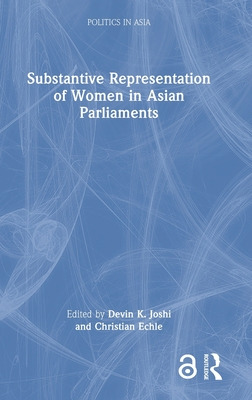Libro Substantive Representation Of Women In Asian Parlia...