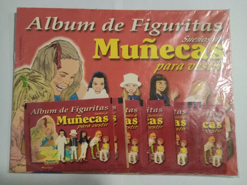 Muñecas Para Vestir. Album + 10 Sobres Cerrados. Mira!!!