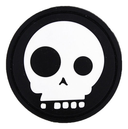 Parche Pvc Skull Tactico Patch Gotcha Airsoft Paintball