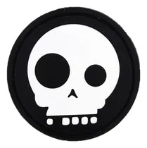 Comprar Parche Pvc Skull Tactico Patch Gotcha Airsoft Paintball