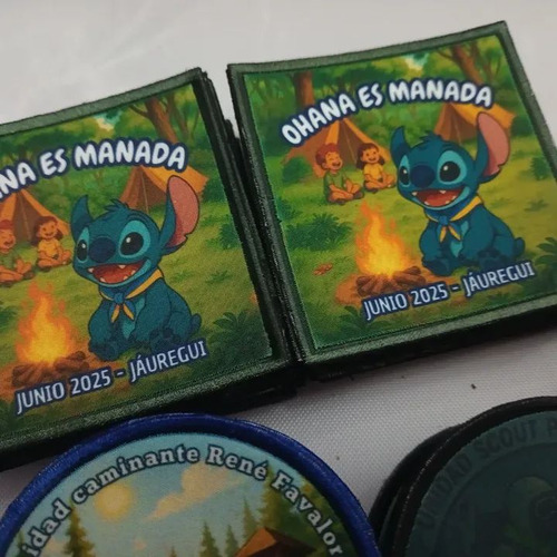 Parches Sublimados Personalizados Con Borde Bordado