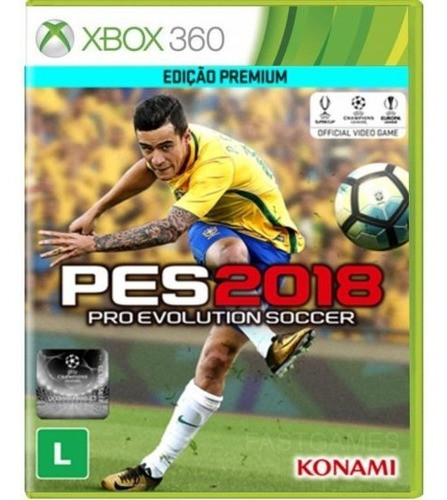 Pro Evolution Soccer 2018 - Pes 2018 - Xbox 360