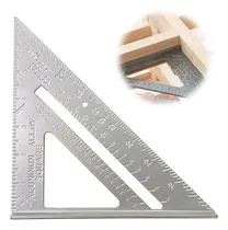Comprar Regla Triangular Plaza Del Carpintero Medición Herramientas
