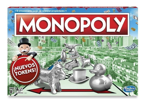 Juego De Mesa Monopoly Clásico Hasbro
