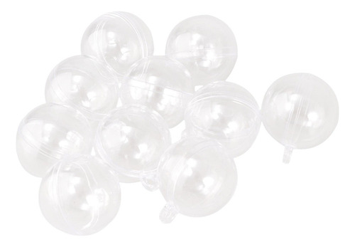 Jjzs Bolas De Plástico Transparente 6 Piezas